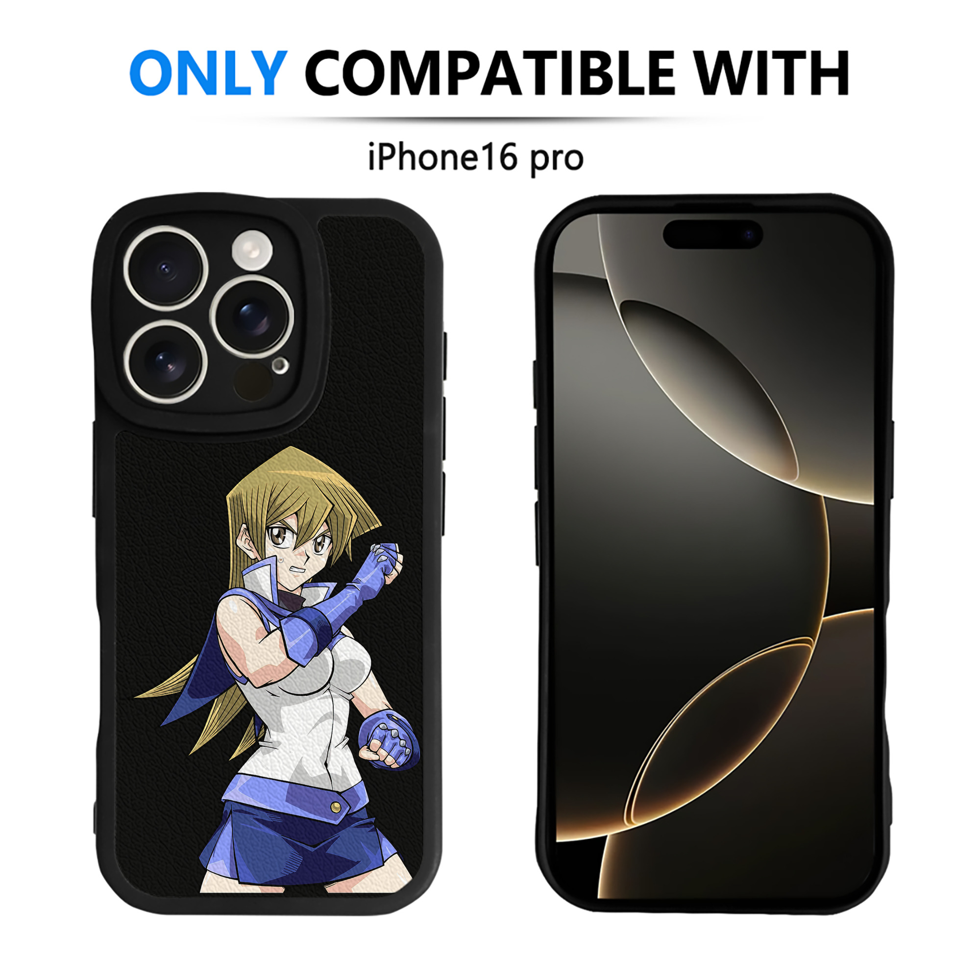 遊☆戯☆王 Yu-Gi-Oh! 【iPhone 16シリーズ対応】シリコンスマホケース（レザー調） 材質：シリコン